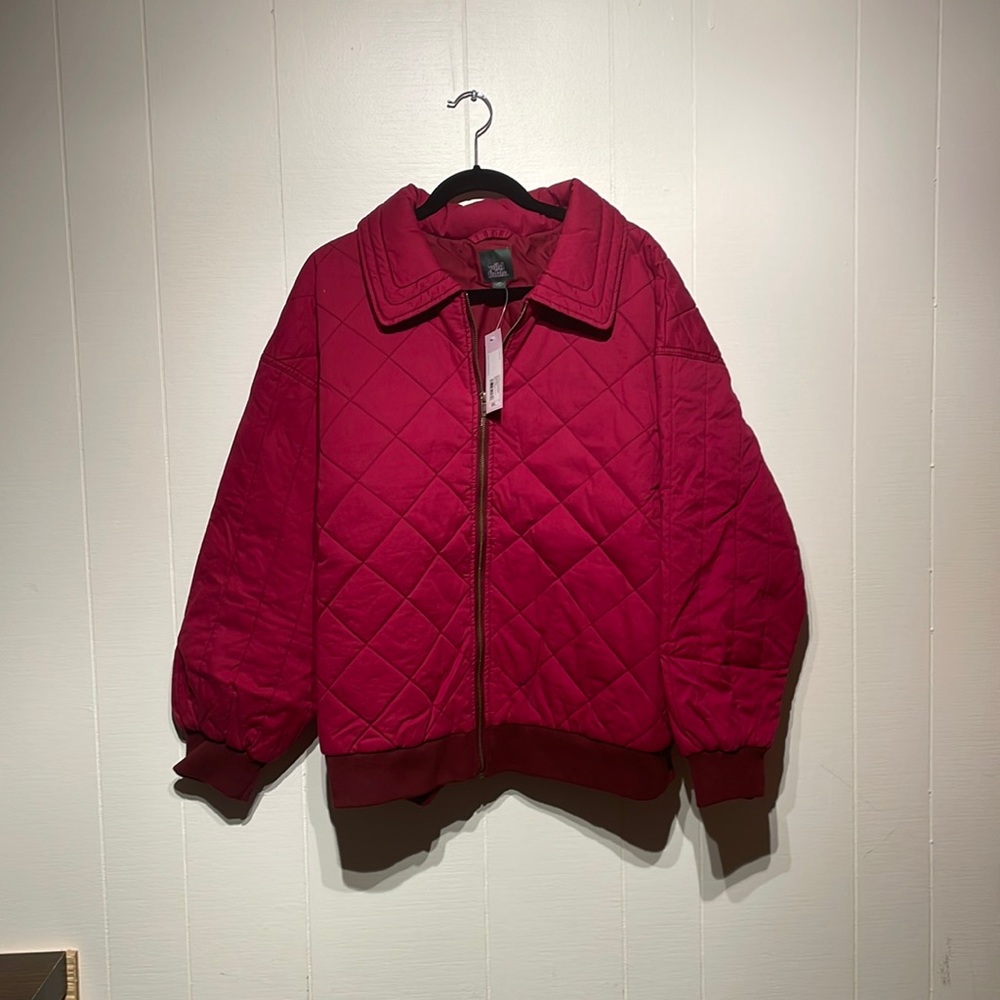 Red Wild Fable Fall Jacket